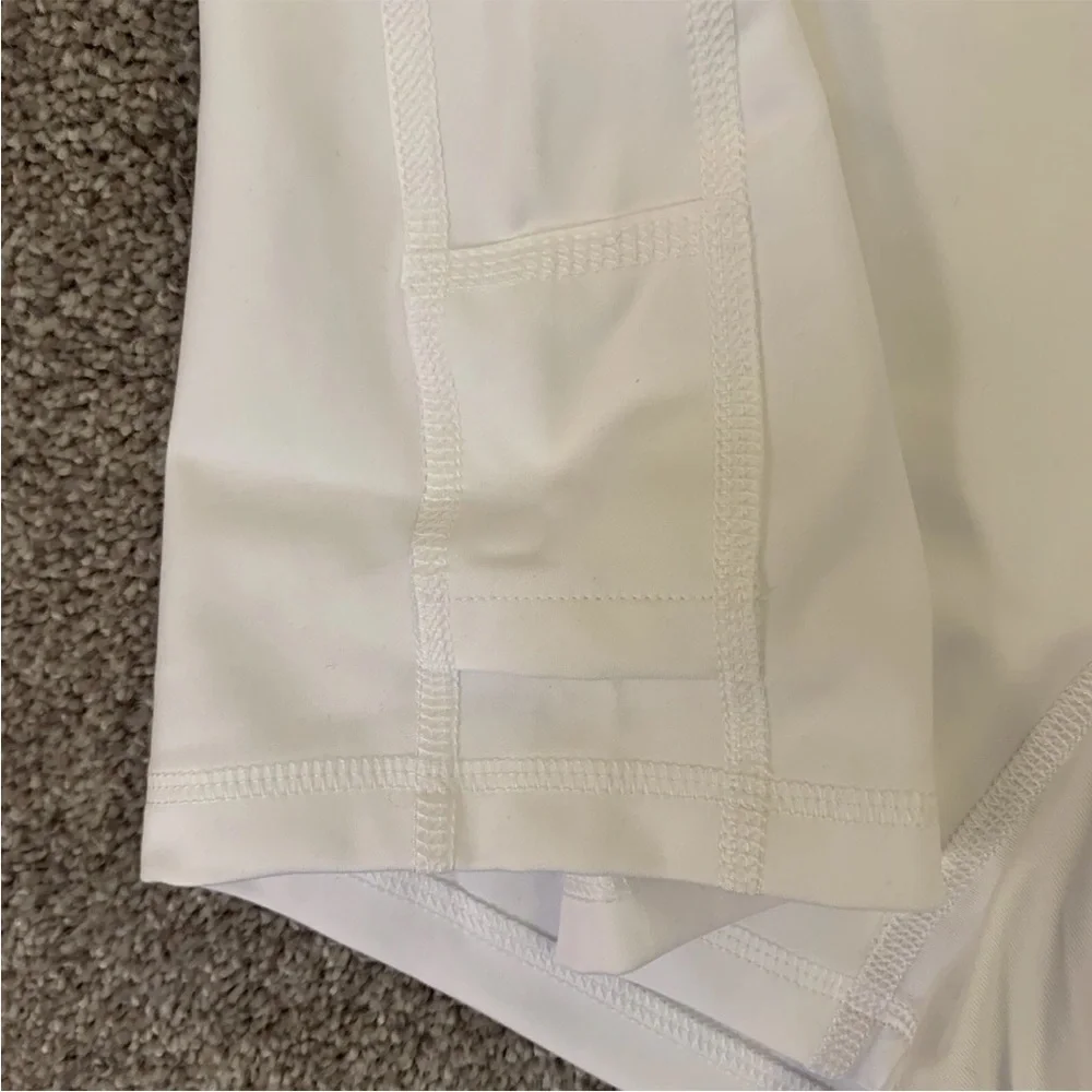 Peter Millar Women’s Laura Wrap Skort Golf White Blue Pockets Size XL - NWT $99 - Picture 7 of 12